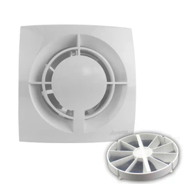 VONLIS® Bathroom Fan Installation Depth 50 mm Short Diameter 100 mm – VONLIS® Timer Yes
