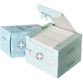 Large capacity embossing cotton pads 300 sheets x 3 boxes (total 900 sheets) 100% pure cotton - 5. 2 embossing + 1 peeling / 대용량 엠보싱 화장솜 300매x3박스(총900매)순면 100% - 5.엠보싱 2개+필링 1개