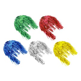 Ipetboom 5pcs Wig Prom Makeup Tan Purses for Women Flapper Headwear Tinsel Hair Extensions Cute Bag Charms Bow Purse Charm Masquerade Snake Bag Charm Flapper Headpiece for Women Glitter