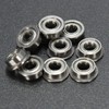 Double Shielded Flange Ball Bearings MF63ZZ, 0.12 x 0.24 x