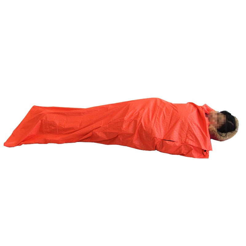 TOMSHOO Portable Warming Single Sleeping Bag Reflective Lock Temperature Outdoor
