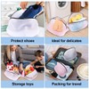 Vivifying Shoes Washing Bags, Set of 2 Mesh Shoes Laundry
