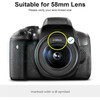 TECHZOCO Digital Tulip Flower Sun Visor Lens Hood Camera Lens