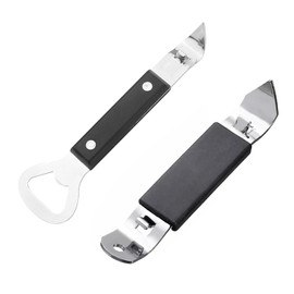 2 Pieces Stainless Steel Bottle Opener, Kitchen Tools, Manual Can Opener, Bar Supplies.