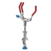Lab Clamp 3 Prong,Adjustable Test Tube Flasks Clamp,Finger Swivel Style