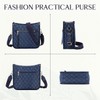VASCHY Crossbody Bag for Women,Fashion Quilted Hobo Handbag Puffer Shoulder