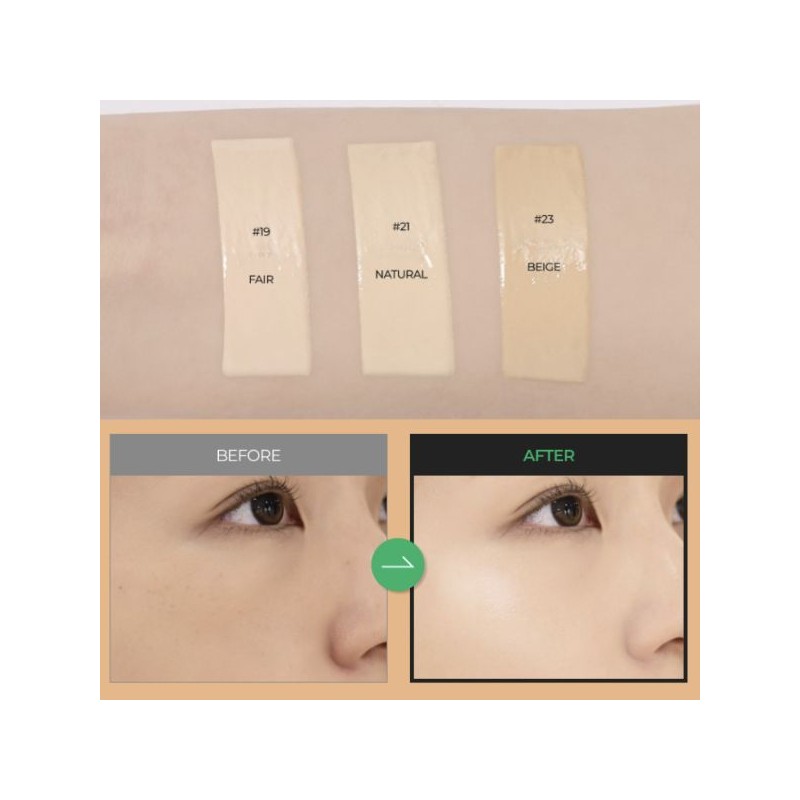 EASY DEW Mela B Toning Ampoule Cushion + Mela UV