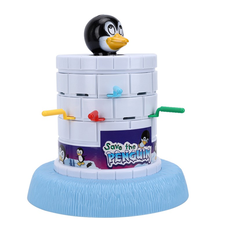 Plastic Kids Interaction Educational Table Game Toys Interesting Penguin Rescue
