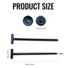 50 Pcs Nylon Universal Cable Tie Buckle,Heavy Duty Self-Locking Nylon