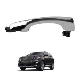 BestParts Rear Outside Door Handle Right Passenger Side RH Compatible with Kia Sorento 2016-2020 EX, L, LX, S, SX 2.4L L4 3.3L V6 Replace 82661C5010
