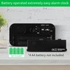 Alarm Clock, LED Digital Clock, Small Wall Clock, Battery Operated,