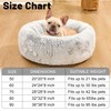 Dog Calming Beds for Small Medium Large Dogs - Round