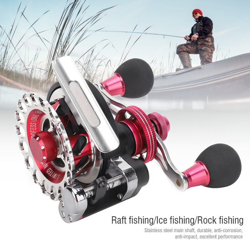 B65 Portable Fishing Reels 10+1 BB 2.6:1 Gear Ratio Fishing
