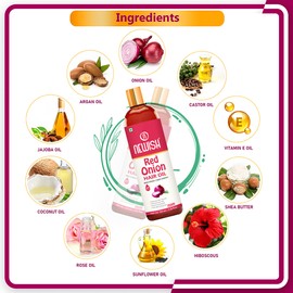 Newish Red Onion Hair Oil For Hair Growth Men and Women, 100ml (Pack Of 2), 100 ml (Pack of 2)