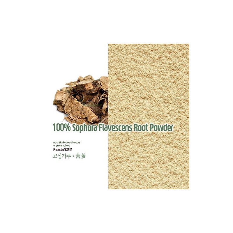 [Korean Herbal Powder] Natural Sophora Flavescens Root Powder 고삼가루 4oz