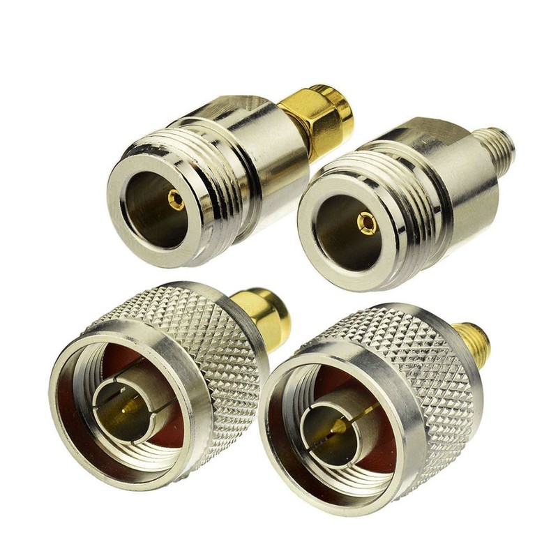 Eightwood Antenna Adapter Kit N to SMA 4 Type for