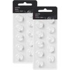 Base Domes 6mm Double Vent Hearing Aid for Oticon Replacements,