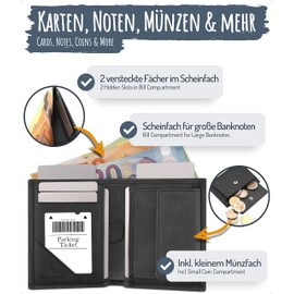 Svala Wallet, 01. Norwegian Black, With coin pocket