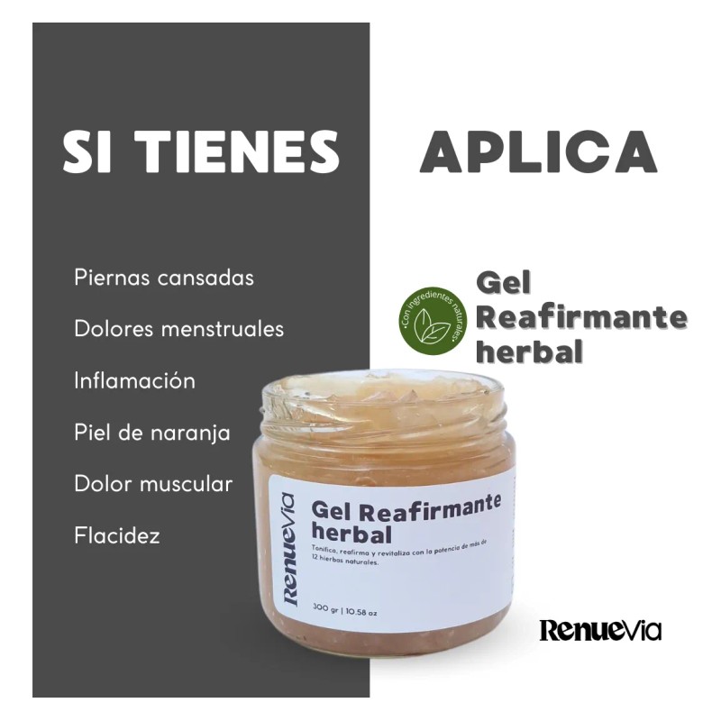 Gel Reafirmante Herbal 300 Ml Pote Anticelulitis