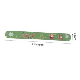 Beavorty 12pcs Christmas Nail Files Festive Nail Care Tools for Women Girls Double-sided Grit for Natural False for Manicure Pedicure