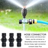 Hongoen Hose Coupling Gardena Coupling 1/2 Inch Double Plug Hose