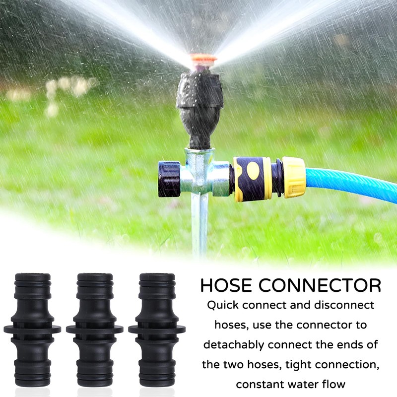 Hongoen Hose Coupling Gardena Coupling 1/2 Inch Double Plug Hose