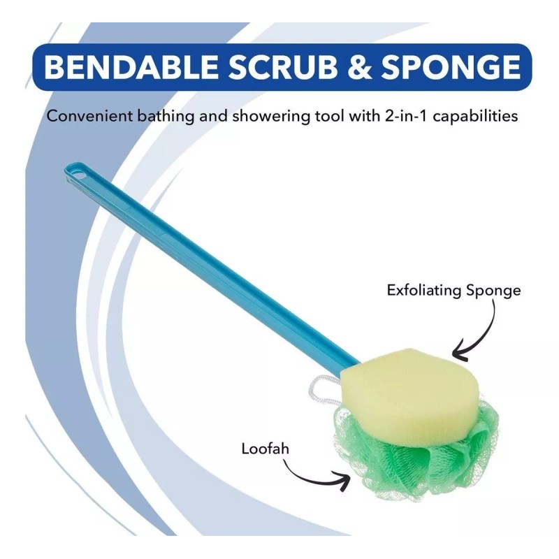 Sammons Preston Exfoliante Y Esponja Flexible, Depurador De