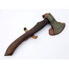DIST A-004 Custom Made Damascus Steel Axe - Gorgeous and