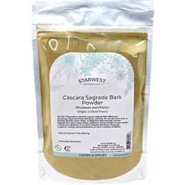 Cascara Sagrada Bk Pwd - 4 Oz,(Starwest Botanicals)