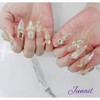 Y Royal Gold Handmade Nail Tips ✨ - Short Stiletto