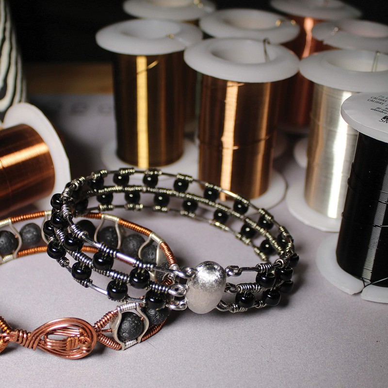 The Beadsmith Wire Elements 18-Gauge Lacquered Tarnish-Resistant Copper Wire for