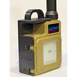 Unbranded Custom 3D-Printed External Case for Lilygo T-Deck – Black (LoRa, Meshtastic)