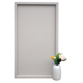 Galopgen 30 * 16 Inch Rectangular Ottoman Tray | Textured PU Leather, Waterproof & Heat-Resistant Storage for Coffee/Dining Tables, Sofa, Bed, Entertainment & Party (Tranquil Beige, 30 * 16in)