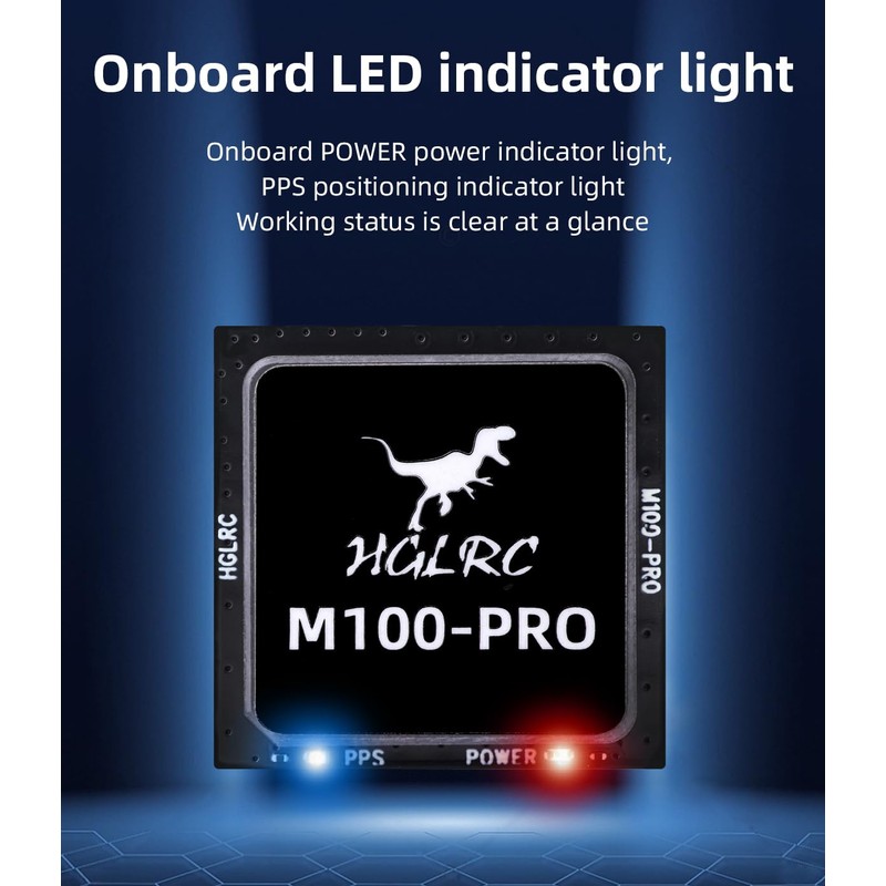 HGLRC M100 Pro GPS Module - High Precision GPS with