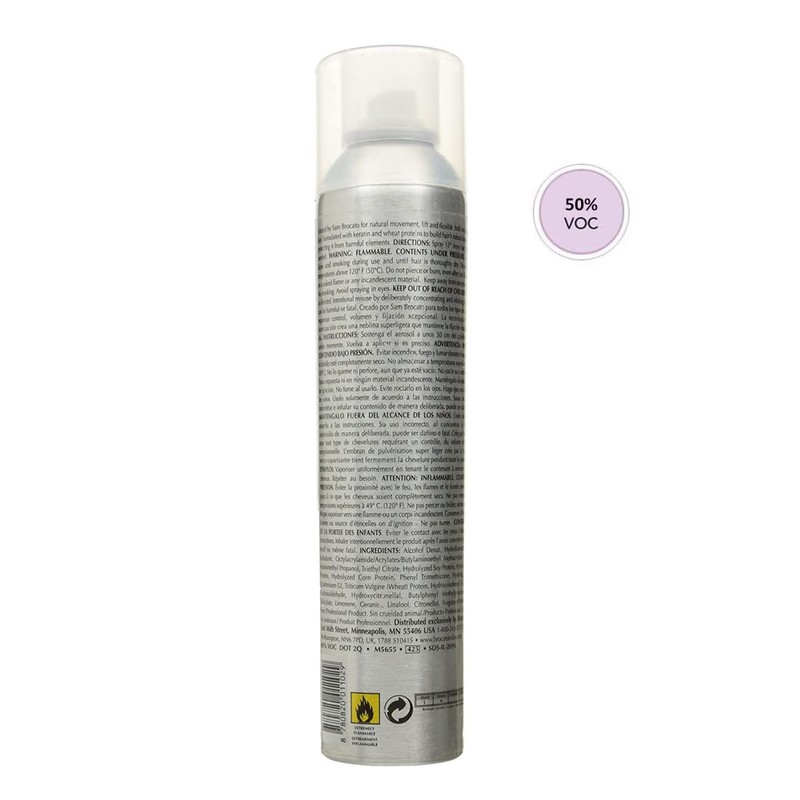 Brocato Moveable Hold Finishing Hairspray (50% VOC), 10oz | Exceptional