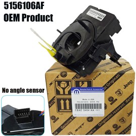 Factory/OEM 5156106AF Steering Wheel Clock Spring NO Angle Sensor for Chrysler Dodge Jeep