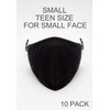 Econo High - Washable Reusable Black Cotton Face Mask Fabric