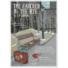 Teacher's Discovery The Catcher in The Rye Marquee Poster
