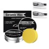 2PCS Titanium Ceramic Wax Cream, Strong Protection Car Coating Polishing