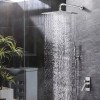 BALULAA 30 Cm Cabezal De Ducha Lluvia Regadera Alta Presion