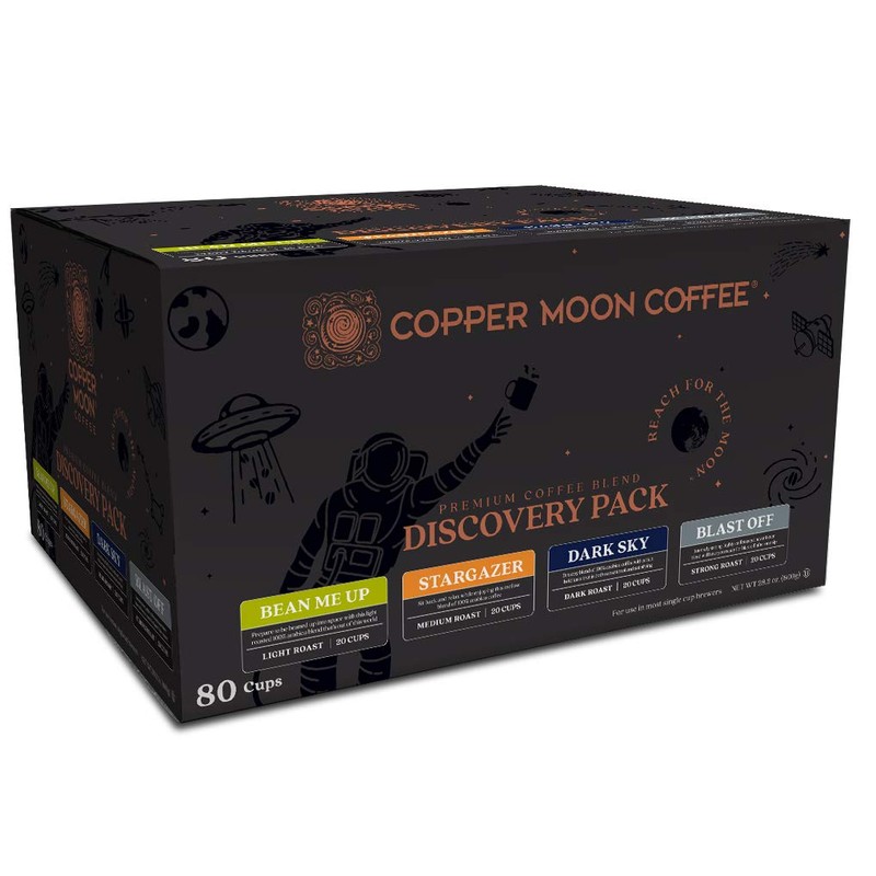 Copper Moon Single Serve Coffee Pods Compatible with Keurig K