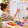 WP128AS 8-Color Dry Erase Markers for Whiteboards – Chisel Tip,