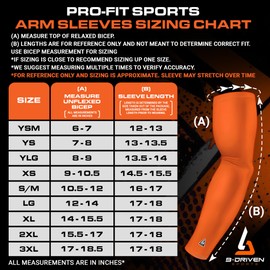 B-Driven Sports Kids Compression Arm Sleeve Boys 7 Girls. For Sports, Gaming, Airsoft, Football, Baseball, Basketball. 40+ Designs - Rainbow - Youth