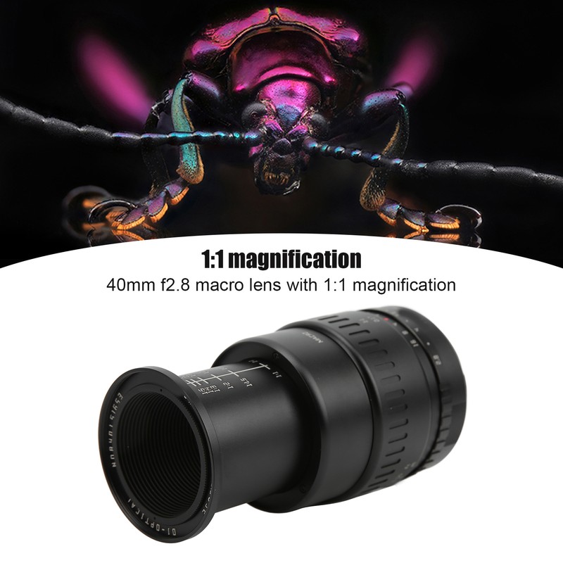 TTArtisan 40mm F2.8 APSC Macro Lens Manual Focus M4/3 Mount