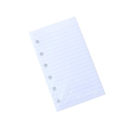 Generic 3 X 5-inch Paper to Fit Mead 6-Ring Memo Books (46000,46030), 20-lb White, Narrow Ruled - (1) One 80-SheetPack