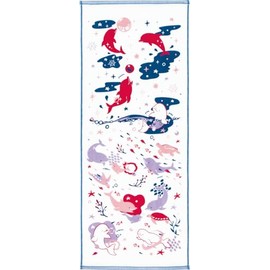 Prairie Dog LSB2024 Zootto Gauze Towel, Face Towel, Dolphin [ZSF-106]