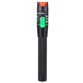 Aluminum Pen Type Fiber Optical Cable Source Tester VFL Visual Fault Locator Kit with FC SC ST 2.5mm Adapters vfl-30