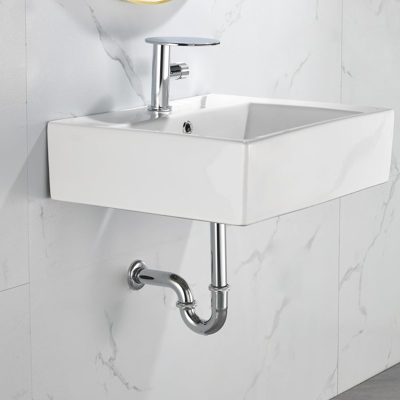 Heixutas Brass P Trap Bathroom Sink: 1 1/4 Sink Trap
