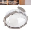 Microwave Splash Heating Cover PC Food Splatter Guard with Extension