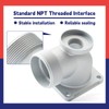 Dusledel NPT Threaded Outlet with 4 Bolts Replacement for Predator
